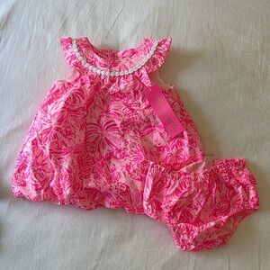 Lilly Pulitzer Baby Paloma Bubble Dress size 12-18 months